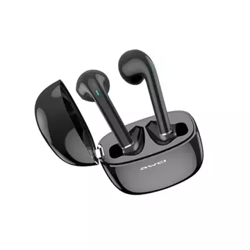 AWEI Bluetooth 5.0 T28P TWS kabellose Kopfhörer-Dockingstation schwarz