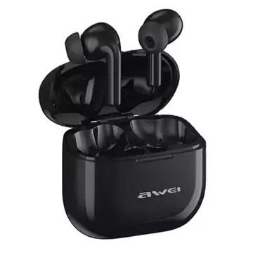 AWEI Bluetooth 5.3 T1 Pro kabellose Kopfhörer-Dockingstation schwarz