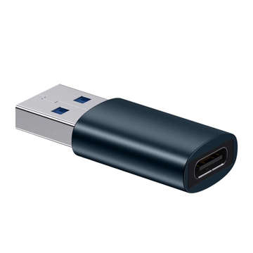 Adapter Baseus Ingenuity OTG USB 3.1 auf USB-C Typ C Blau