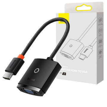 Adapter Baseus Lite Serie Steckeradapter HDMI zu VGA Konverter