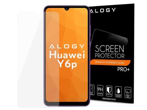 Alogie gehärtetes Glas für den Bildschirm für Huawei Y6p