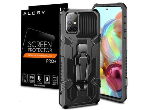 Alogy Armor Schutzhülle Ständer für Samsung Galaxy A51 Glas