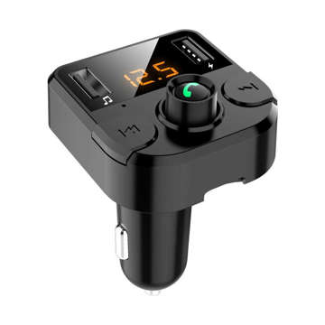 Alogy Autoladegerät FM-Transmitter Bluetooth 5.0 USB 2.0 Memory Stick