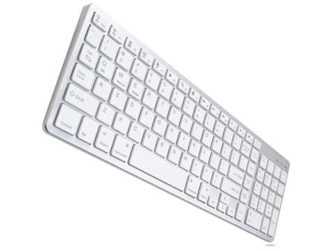 Alogy Bluetooth iOS / Android / Windows Silver Wireless Keyboard