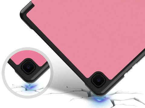 Alogy Book Cover Hülle für Samsung Galaxy Tab A7 10.4 T500 / T505 Pink Alogy Glas