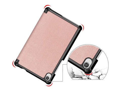 Alogy Book Cover für Lenovo Tab M8 TB-8505 Pink