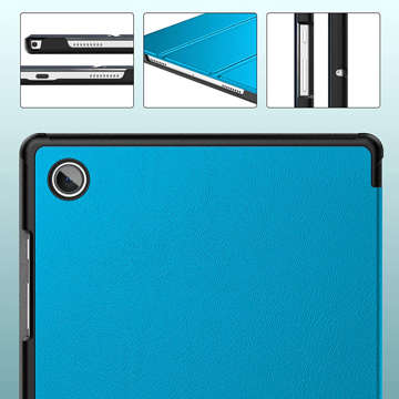 Alogy Book Cover für Samsung Galaxy Tab A8 2021 SM-X200 / SM-X205 Blau