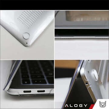Alogy Hard Case für Apple MacBook Air 13 M1 2021 Transparent