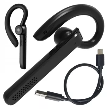 Alogy Headphone Bluetooth-Headset für Telefon, wasserdicht IPX4, für Anrufe, Schwarz