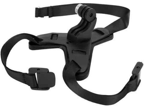 Alogy Helmhalter Halterung für Helm für GoPro Kameras Schwarz