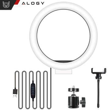 Alogy Ring A33 Fotoringlampe für Stativ-Make-up-Fotos