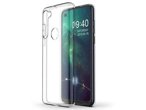 Alogy Silikonhülle Gehäuse für Motorola Moto G8 Power transparent