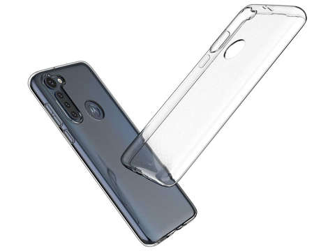 Alogy Silikonhülle Gehäuse für Motorola Moto G8 Power transparent