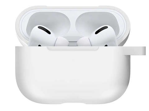 Alogy Silikonhülle für Apple AirPods Pro Weiß