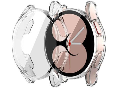 Alogy Silikonhülle für Samsung Galaxy Watch 4 44mm Transparent