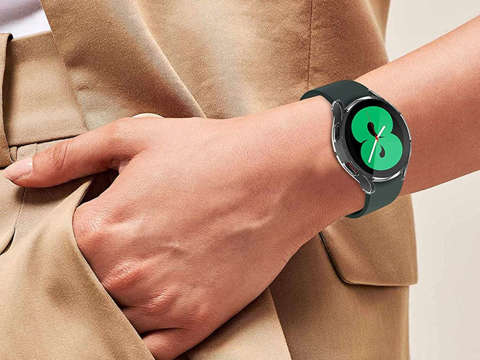 Alogy Silikonhülle für Samsung Galaxy Watch 4 44mm Transparent