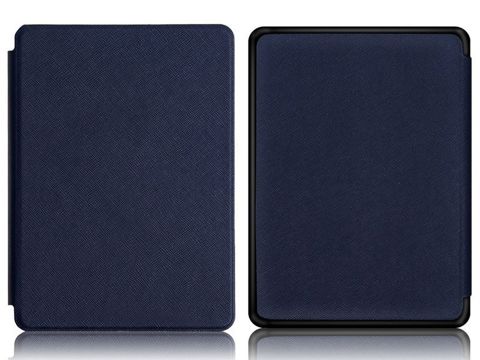 Alogy Smart Case für Kindle Paperwhite 4 2018/2019 marineblaues Glas