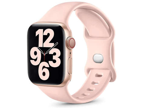 Alogy Sports Rubber Strap für Apple Watch 42/44/45 / 49 mm Pink