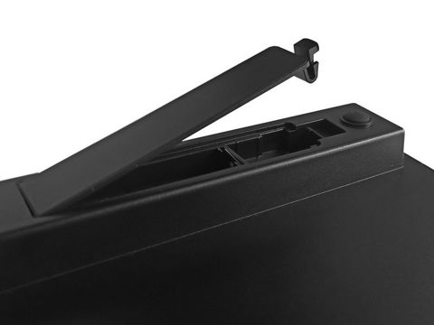 Alogy Universelle kabellose Bluetooth-Tastatur, schwarz, BT-Maus, leise, verstellbarer Ständer