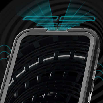 Alogy Wasserdichte Hülle IP68 Hülle mit durchsichtiger Rückseite 360 ​​Armor Case für MagSafe für Apple iPhone 14 Pro Max