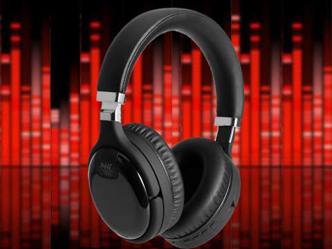 Alogy kabellose Kopfhörer mit Mikrofon ANC Bluetooth 5.0 Schwarz