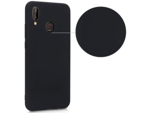 Alogy schlanke Silikonhülle für Huawei P20 Lite, schwarz