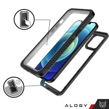 Armor 360 Case Alogy Wasserdichte Rüstung IP68 für Apple iPhone 13