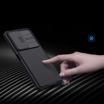 Armored Case Schutzhülle für Xiaomi Poco F4 5G Nillkin CamShield Pro Black Case Cover