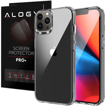 Armoured Case Schutzhülle Alogy Hybrid Case für Apple iPhone 13 Pro Max Klarglas