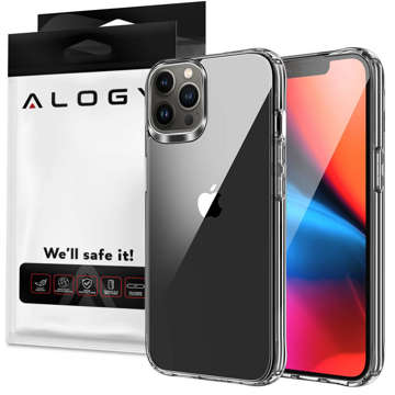 Armoured Case Schutzhülle Alogy Hybrid Case für Apple iPhone 13 Pro Max Klarglas