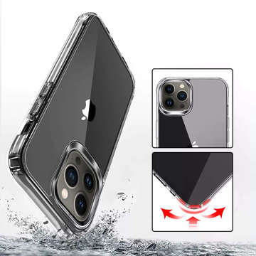 Armoured Case Schutzhülle Alogy Hybrid Case für Apple iPhone 13 Pro Max Klarglas