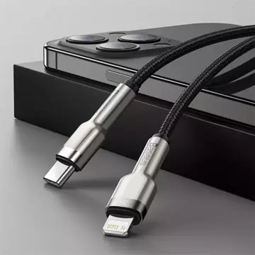 BASEUS Kabel Cafule USB-C - Lightning PD 20W 0,25m