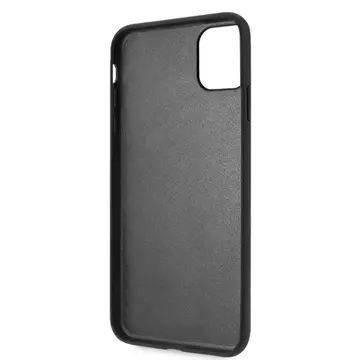 BMW BMHCN65MCARBK Hardcase für Apple iPhone 11 Pro Max schwarz/schwarz PU Carbon