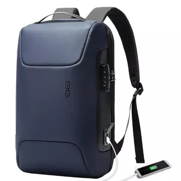 Bange Anti-Diebstahl-Rucksack wasserdicht für Laptop bis 15,6 "Multifunktional Schwarz