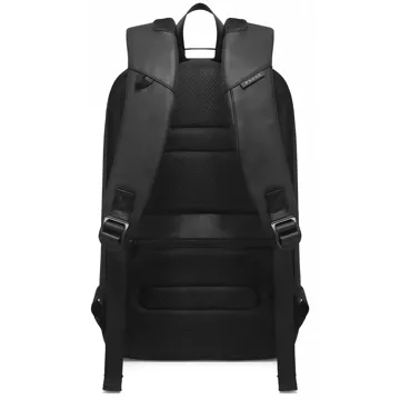 Bange Wasserdichter Rucksack, Laptoptasche, 15,6 Zoll, Reisezubehör, 48 x 30 x 12,5 cm, für Arbeit, Schule, Flugzeug, Herren, Damen, USB und USB-C, Schwarz