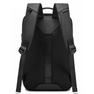 Bange wasserdichter Rucksack, Laptoptasche, 15,6 Zoll, Stadtreisender, 47,5 x 30 x 15 cm, für Arbeit, Schule, Flugzeug, Herren, Damen, Schwarz