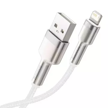 Baseus Cafule USB-zu-Lightning-Kabel, 2,4 A, 1 m (weiß)