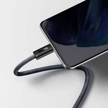 Baseus Dynamic Series USB-C auf USB-C PD QC 100 W 5 A 2 m graues Kabel