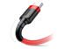 Baseus Kabel Cafule 2x USB-C QC 3A 1m PD rot