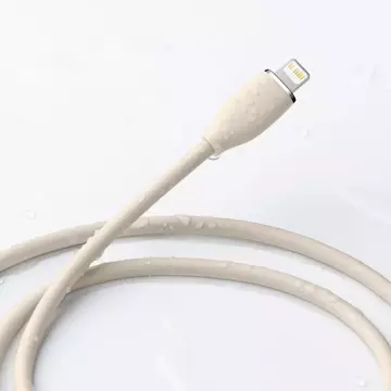 Baseus Kabel, Kabel USB Typ C - Lightning 20W Länge 2 m Jelly Liquid Silica Gel - rosa