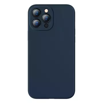 Baseus Liquid Gel Case Silikonhülle für iPhone 13 Pro Blau (ARYT000703)