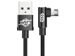 Baseus MVP Winkelkabel abgewinkelt doppelseitig Micro USB 2m Schwarz