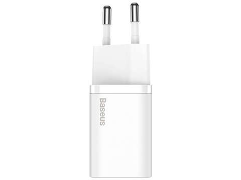 Baseus Super Si Schnellladegerät USB-C PD 30W Weiß