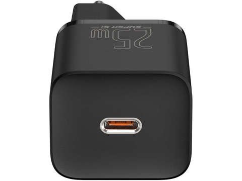 Baseus USB-C PD 25W Wandladekabel für USB-C Schwarz