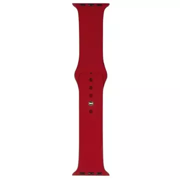 Beline Silikonarmband für Apple Watch 38/40/41mm rot/rot