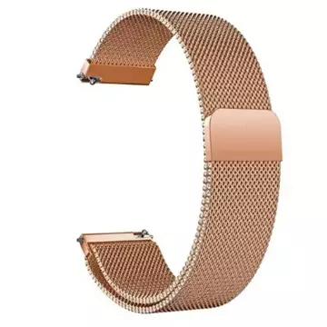 Beline Smart Watch Strap Uhrenarmband Universal für 20mm Fancy Rosegold/Rosegold