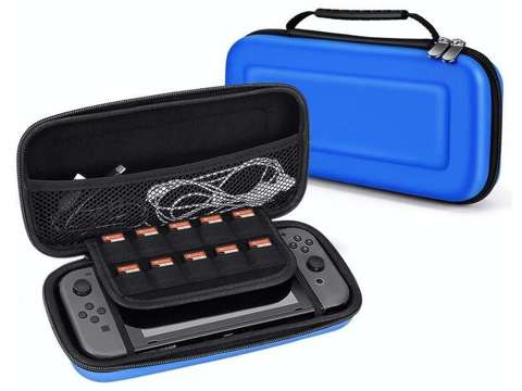 Beuteltasche Alogy Cover für Nintendo Switch-Konsole Blue 02 Glass