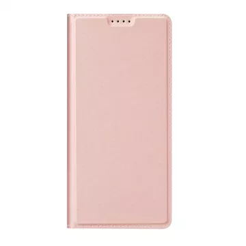 Brieftaschenetui mit Ständer für Samsung Galaxy S23 FE Dux Ducis Skin Pro – rosa