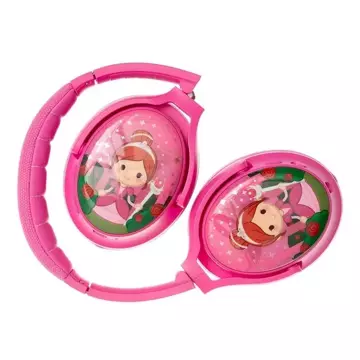 BuddyPhones Cosmos Plus ANC Funkkopfhörer für Kinder (Rosa)