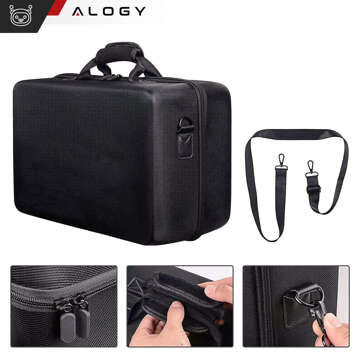 Case Case Koffer Tasche für Playstation 5 PS5 Konsole Case Dual Alogy Ladedock Schwarz Weiß